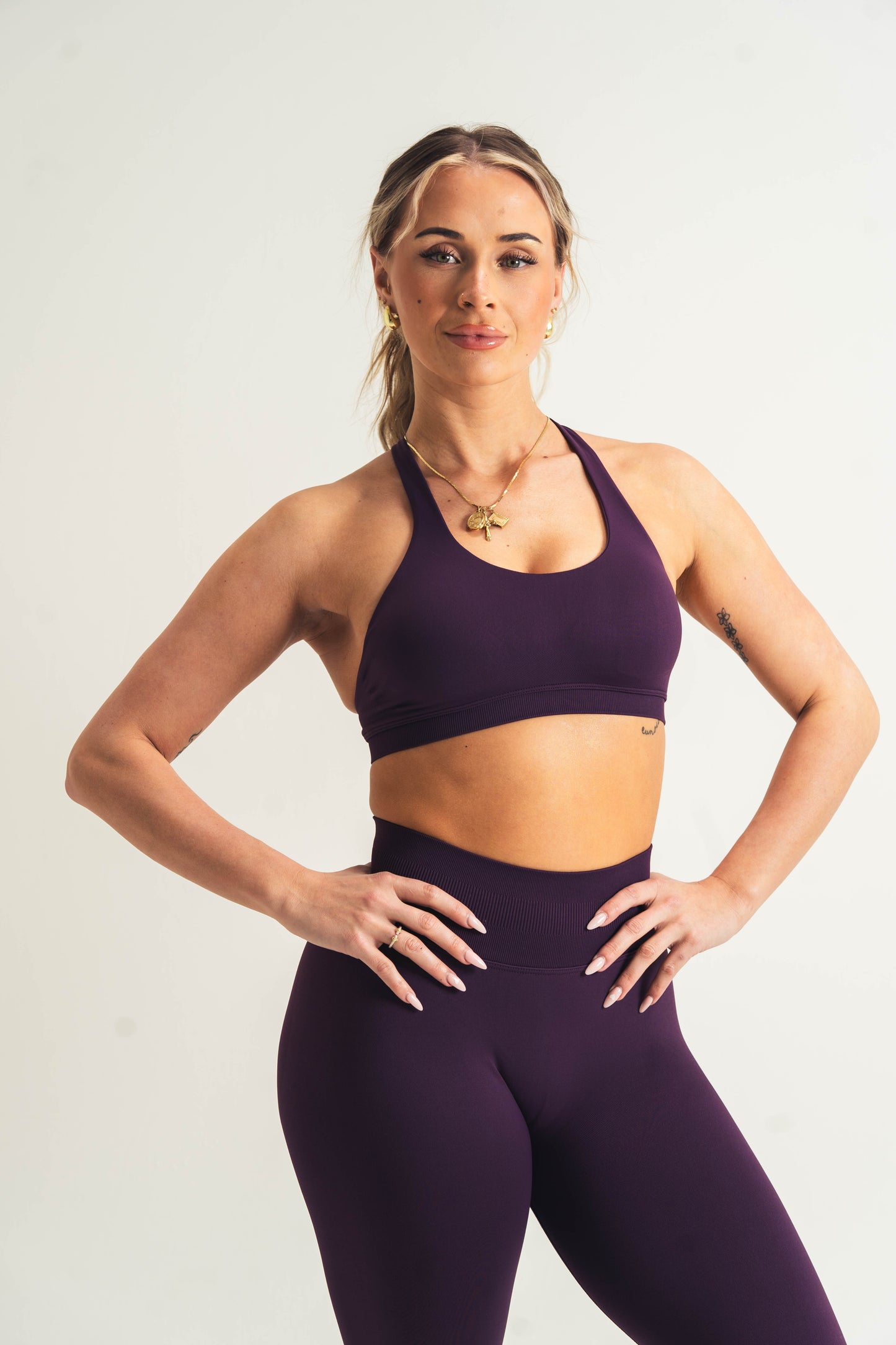 Enhance sports bra Plum