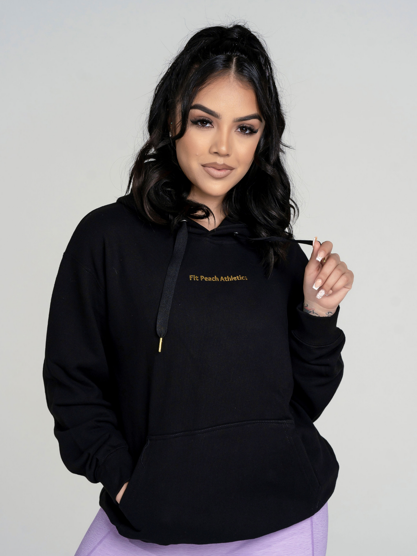 FPA black royalty hoodie