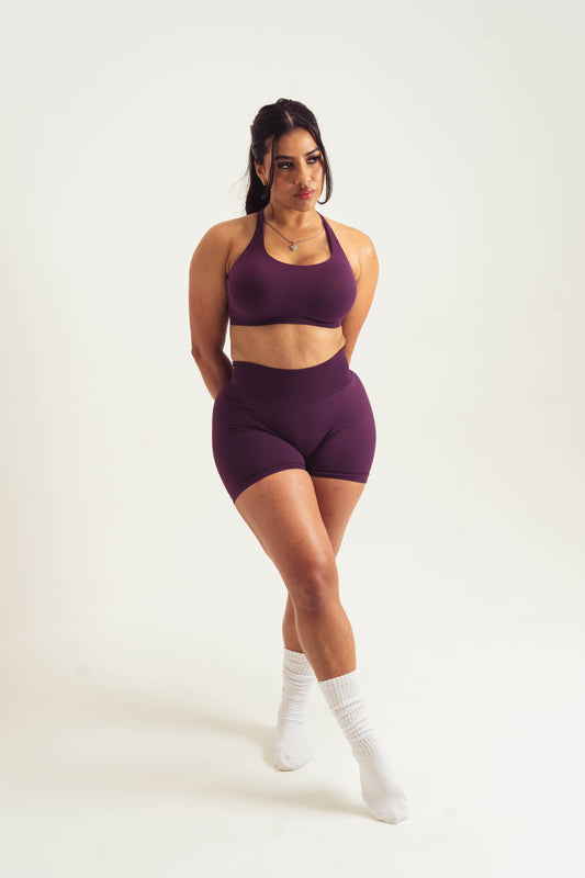 Enhance sports bra Plum