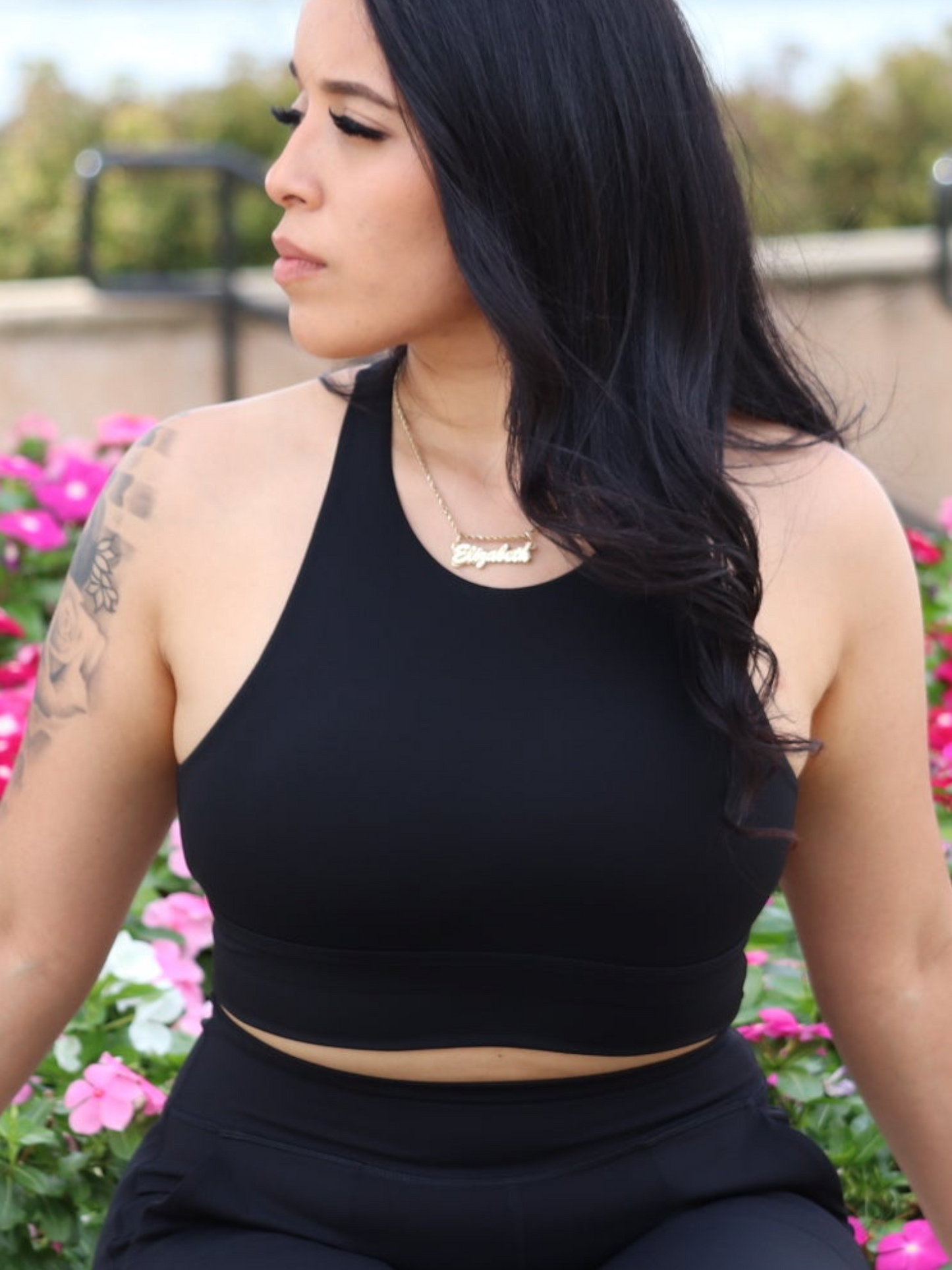 Limitless Black Sports Bra