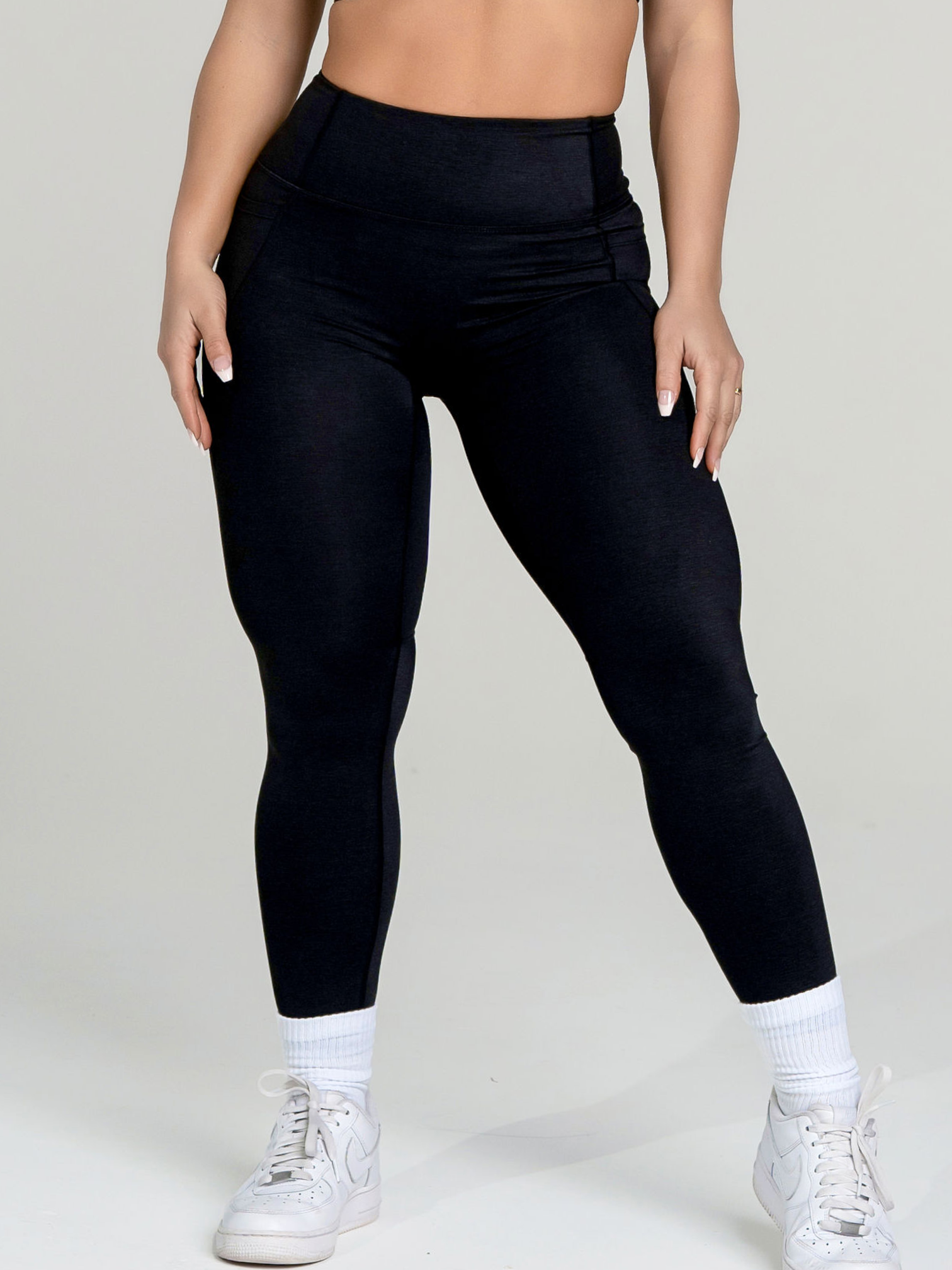 Luxe leggings black – Fit Peach Athletics