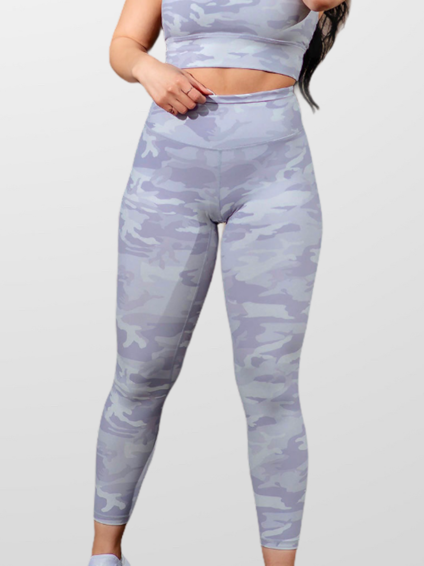 White Camo Leggings