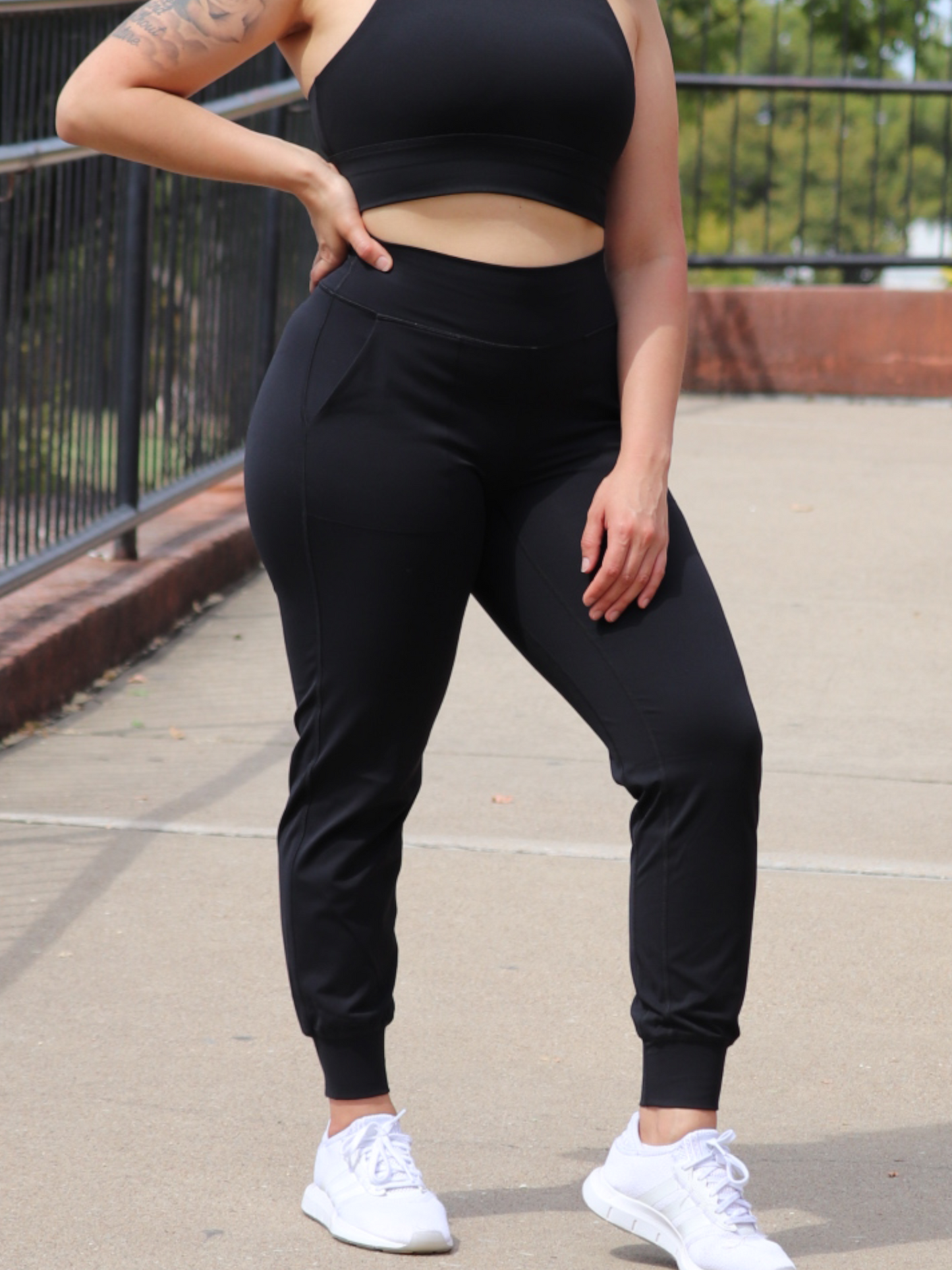 Limitless Black Jogger