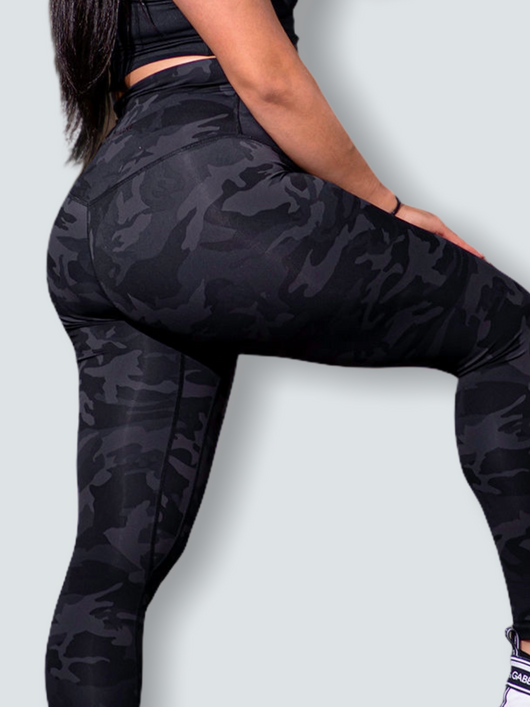 Black Camo Leggings