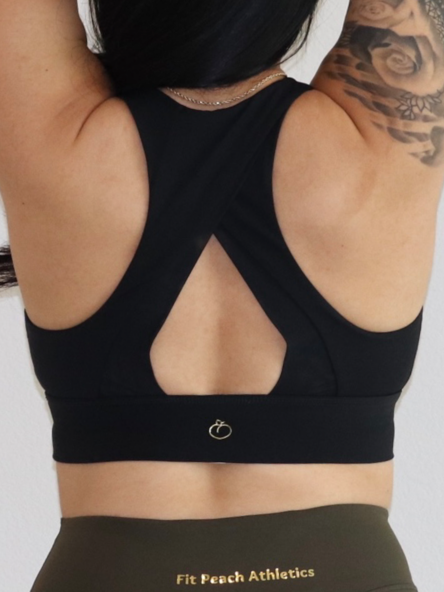 Limitless Black Sports Bra